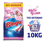 Bingo Matik Konsantre Toz deterjan 10kg Mutlu Yuvam - 1
