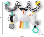 Itzy Ritzy Bebek Arabası İçin Spiral Aktivite Oyuncağı - 7