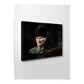 Kanvas Tablo Atatürk Led Işıklı - 1