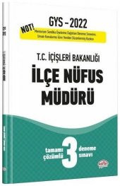 2022 GYS İçişleri Bakanlığı İlçe Nüfus Müdürü 3 Deneme Editör Yayınları - 1