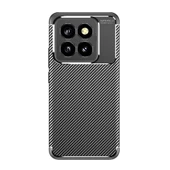 Gpack Xiaomi 14T uyumlu Kılıf Negro Karbon Görünümlü Silikon thumbnail 1