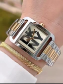 DKNY Çelik Kasa Ve Kordon 5 Atm Suya Dayanıklı 2 Yıl Garantili Kadın Kol Saati+Bileklik DKNY.0045.1 thumbnail 1