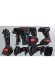 STECH AKÜLÜ 5 Lİ SET SX54-SX22-SX44-SX32-SX35  2X 4.0 AH+1 X2,0  AH 20 V - 2