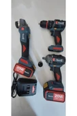 STECH AKÜLÜ 3 LÜ SET 2X4.0 AMPER 20 V - 1