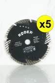 Rrz180 Uzatılmış Segment Turbo Elmas Beton, Tuğla, Granit Kesme Diski 180mm - 1