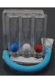 PLASTİ-MED Triflo Solunum Egzersiz Cihazı Nefes Egzersiz Aleti 3 Top Triflo - 1