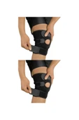 KOZMED 2 Adet Kısa Patella Destekli Dizlik Ayarlanabilir Bedensiz 2 Adet thumbnail 1