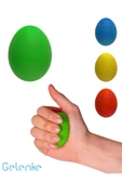 GELENKE Silikon Stres Topu El Egzersizi Bilek ve Parmak Güçlendirme Topu Fizik Tedavi Topu thumbnail 1