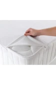 MİNİMED Sıvı Geçirmez Tek Kişilik Lux Alez 90 X 190 Beyaz - 1