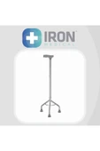 İRON MEDİCAL Ithal Tripot 3 Ayaklı Baston Ithal thumbnail 1