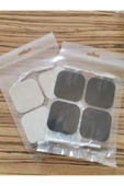 FİZYOMALZEME 10 Paket Tens Pedi Elektrot Ekstra Yapışkanlı - 1