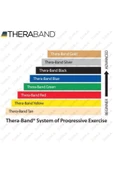 THERABAND 20560 Egzersiz Bandı 1.2 Metre Ekstra Yüksek Sert Siyah - 2