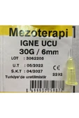 GENJECT Mezoterapi Iğne Ucu 30g 6mm 100 Adet - 2