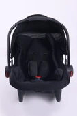 Babyjest Lüks Süngerli Bebek Puset Taşıma Bebek Oto Koltuğu Siyah - 3