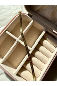 LUXSTONE  Gold İtalyan Ezme Zincir Bileklik - 3