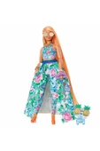 Barbie  Hhn14 Extra Fancy - Çiçekli Kostümlü Bebek - 1