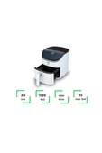 WİAMi  Air Fryer 3.5 Litre Beyaz Akıllı Fritöz - 2