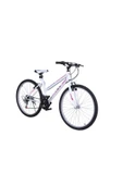 Bisiklet Vision Eros 26" Jant 21 Vites Kadın Dağ Bisikleti Beyaz - Lila thumbnail 2