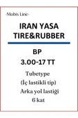 TVS Apache,Küba RX9, Mondial Drift L, Bajaj Pulsar/Boxer, 300-17 Tl Dubleks Lastik - 8