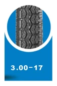 TVS Apache,Küba RX9, Mondial Drift L, Bajaj Pulsar/Boxer, 300-17 Tl Dubleks Lastik - 7