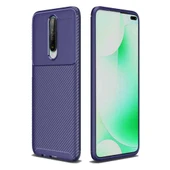 Xiaomi Redmi K30 Karbon Desenli Negro Silikon Kılıf thumbnail 2