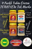 Bozkırlı Çavuşoğlu Çifte Kavrulmuş Kepeksiz Bozkır Tahini 930 Gr - 3