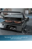 Philips 7000 Serisi Izgara ve Tost Makinesi, Hassas Dijital Kontrol, Izgara için Tam Açılır, HD6307/70 - 2