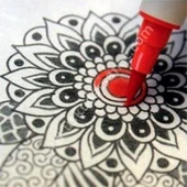 Zig Let's Start Kaleidolines - Çizim Teknikleri Başlangıç Kitapçığı thumbnail 2