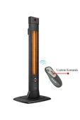 MirKraft Uzaktan Kumandalı Elektrikli Karbon Isıtıcı 2200 Watt Solaris - 1