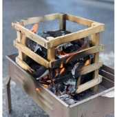 EMK Pratik Mangal Kömürü 2 kg x 2 Adet thumbnail 3