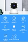 4MP 2K WiFi IP  Kamera Kablosuz  360 Derece Dönen WIFI Güvenlik Kamera CMR26 - 2