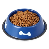 Kemik Desenli Köpek Çelik Mama Kabı - 2