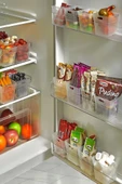 Flora 6 Adet Buzdolabı Kapak Raf Düzenleyici, Mutfak Banyo Çekmece İçi Mini Organizer Kutu 6’lu Set thumbnail 2