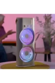 Inovaxis Buharlı Çift Pervaneli Işıklı Vantilatör Uzaktan Kumandalı Taşınabilir Şarjlı Midi Fan - 7