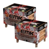 EMK Pratik Mangal Kömürü 2 kg x 2 Adet - 1