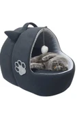 Kedi Köpek Yatağı Yuvası Yıkanabilir Kulaklı Neroplrklk2024101 thumbnail 1