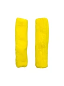 Peluş Seyahat Emniyet Kemer Pedi Kılıfı 2'li Sarı - 3