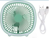 Masaüstü Vantilatör Mini USB Şarj Edilebilir Rüzgar Taşınabilir Açık Kamp Katlanır Küçük Fan - 6