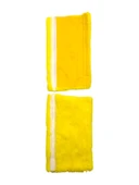 Peluş Seyahat Emniyet Kemer Pedi Kılıfı 2'li Sarı - 4