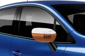 Araç Ayna Kılıfı 2 Adet - Baby On Board - 1