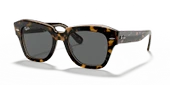 Ray-Ban State Street 2186 1292B1 Brown-Grey Güneş Gözlüğü - 1