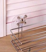 Banyo Organizeri - Çok Amaçlı Dörtgen Vantuzlu - 3