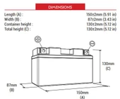 BS BATTERY BTX12-SLA Motosiklet Aküsü SLA Tipi - 2