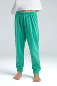 Toontoy Kız Çocuk Önü Baskılı Pijama Takım - 7