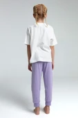 Toontoy Kız Çocuk Önü Baskılı Pijama Takım - 3