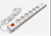 Mutlusan Rı-Tech 6lı 3mt Anahtarlı  2Usb  Topraklı  Grup Priz  (001 175 650002 03 00) - 1
