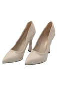 Celira Ten Cilt Topuklu 8 Cm Kadın Stiletto Ayakkabı - 4