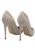 Celira Ten Cilt Topuklu 10 Cm Kadın Stiletto Ayakkabı - 3