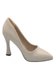 Celira Ten Cilt Topuklu 8 Cm Kadın Stiletto Ayakkabı - 3