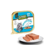 Jungle Somon Balıklı Ezme / Pate Kedi Yaş Maması 100 Gr - 1